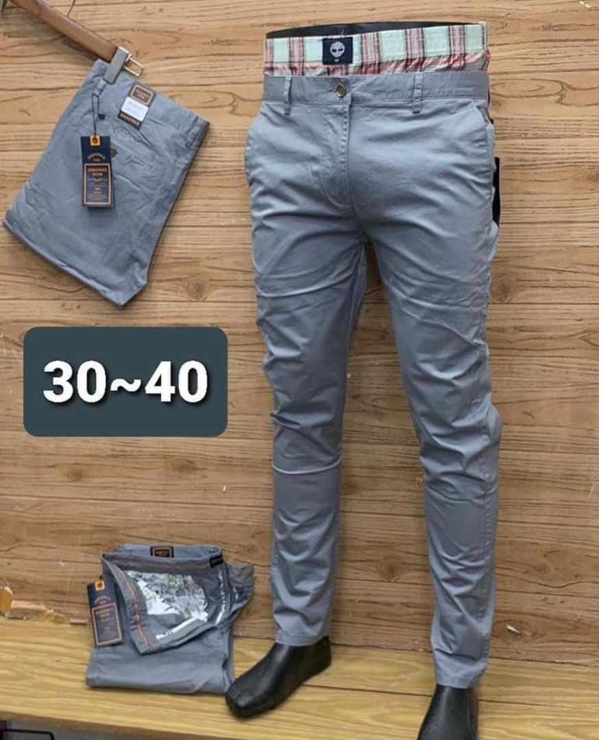 mens soft khaki trousers